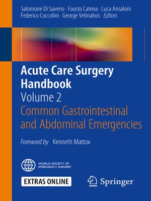 cover image of Acute Care Surgery Handbook